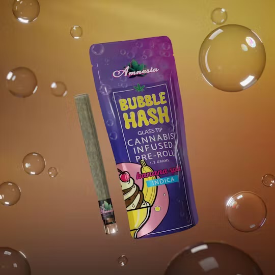 Amnesia: Banana Split 1.3G Bubble Hash Preroll