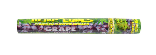 CYCLONES : PRE ROLLED HEMP CONES GRAPE 2pk