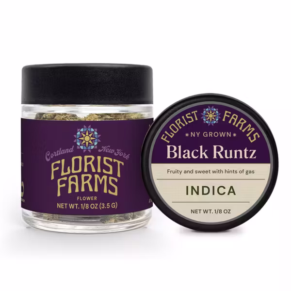 FLORIST FARMS - BLACK RUNTZ - 3.5G - INDICA