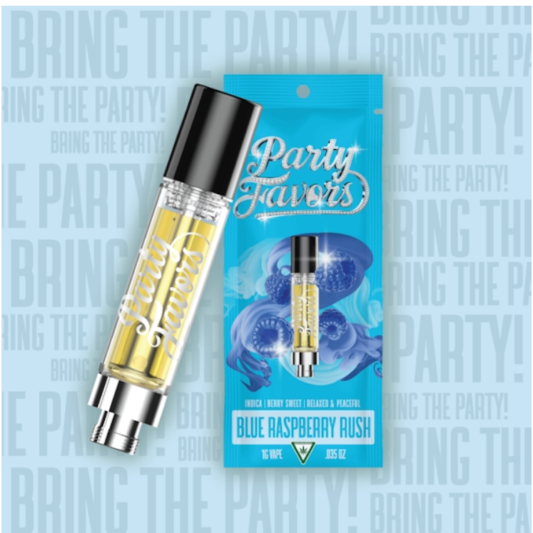 Party Favors - Blue Raspberry Rush - Cart