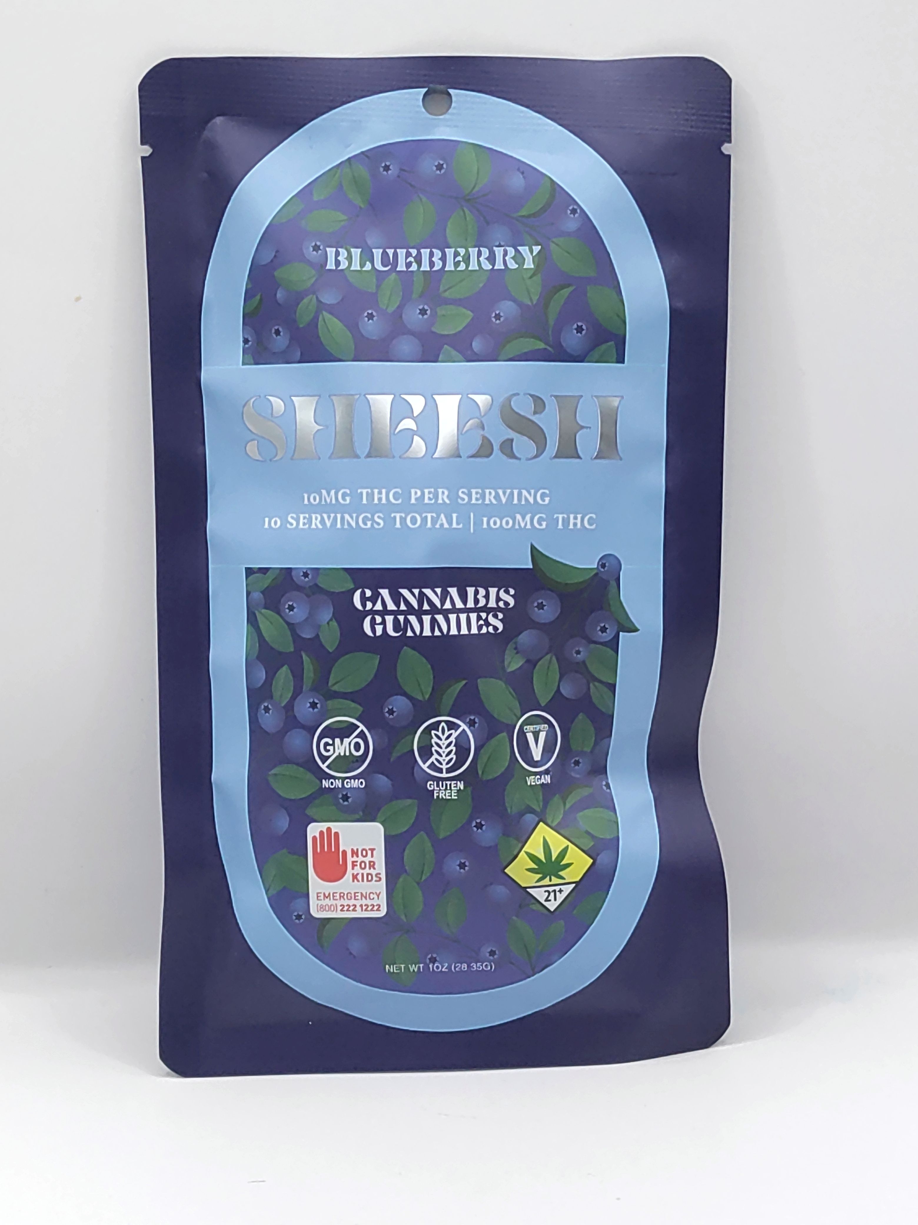 Blueberry Hash Rosin Gummies