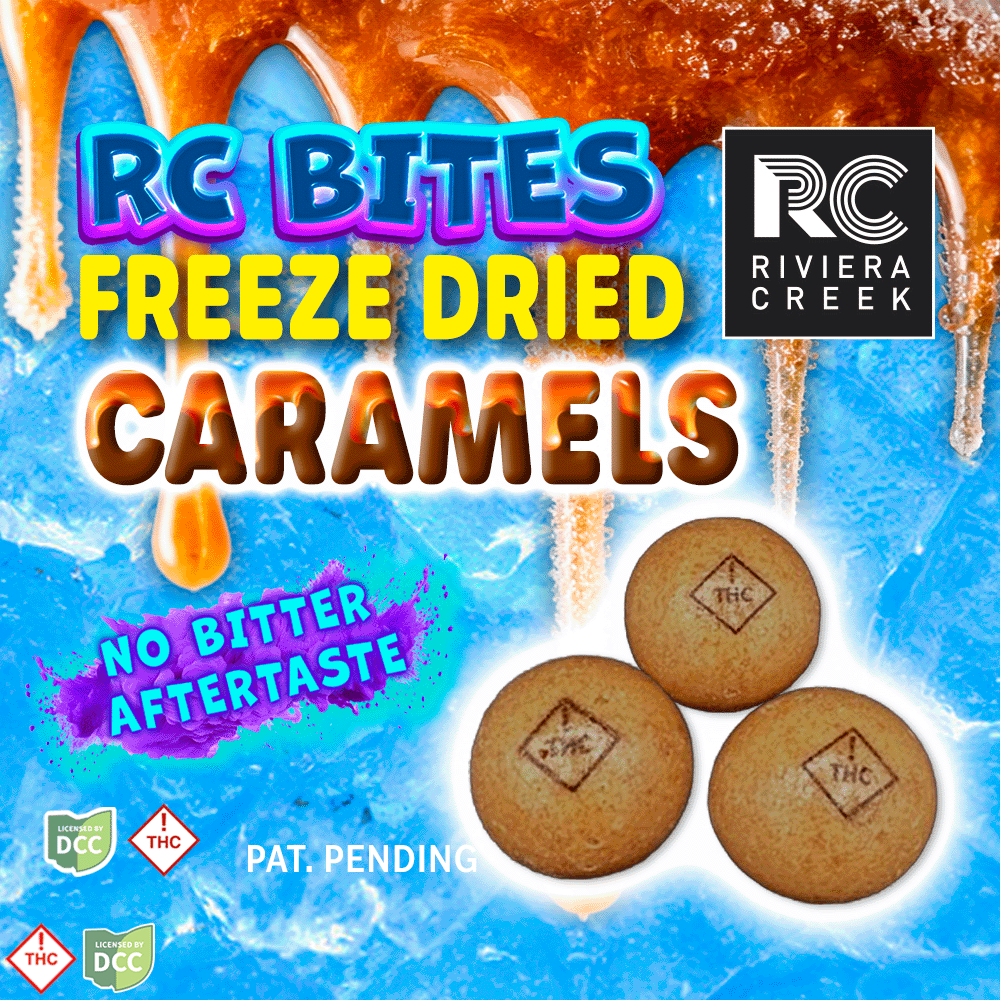 Freeze Dried Caramel Bites