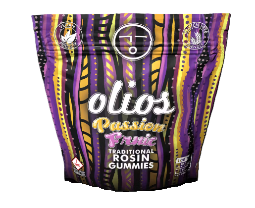 Passion Fruit Rosin Gummies | 100mg