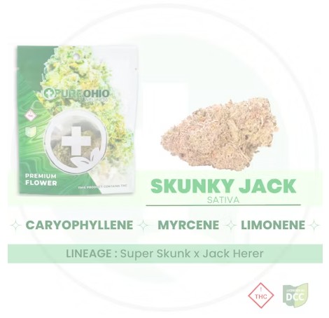 Skunky Jack | 26% | 3.5g | Sativa