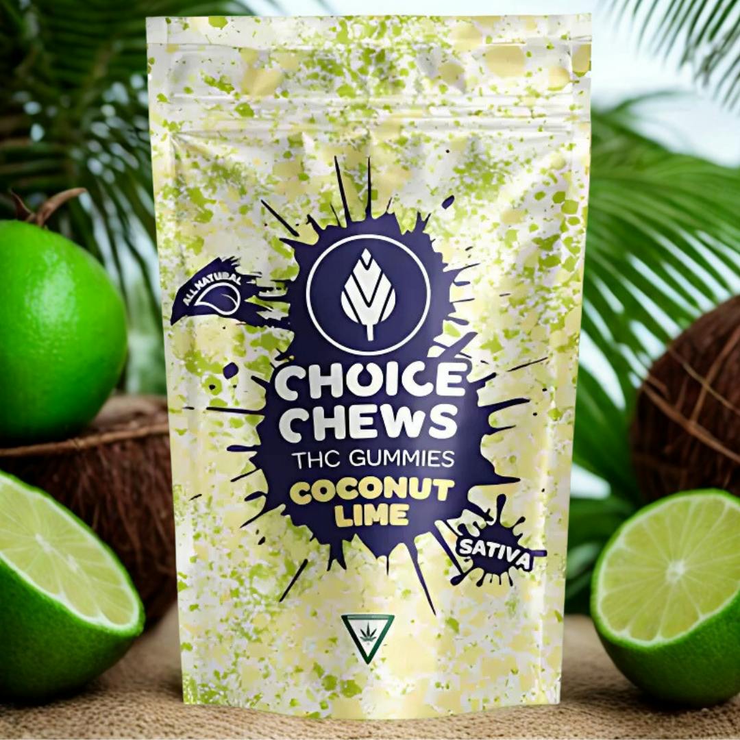 Choice Chews - Coconut Lime  - 100mg
