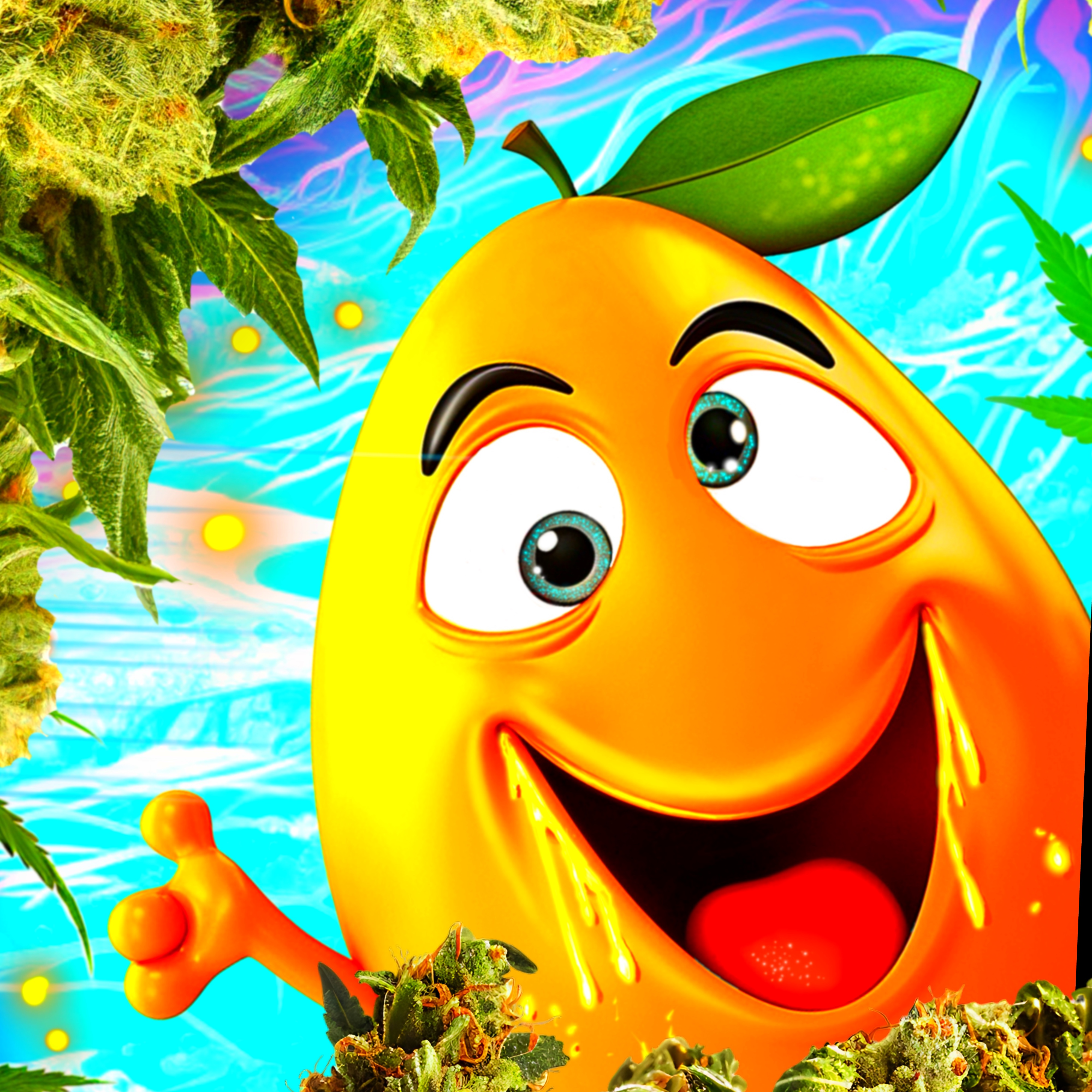 Tropical Mango RSO Sativa Gummies | 10pk | 100MG