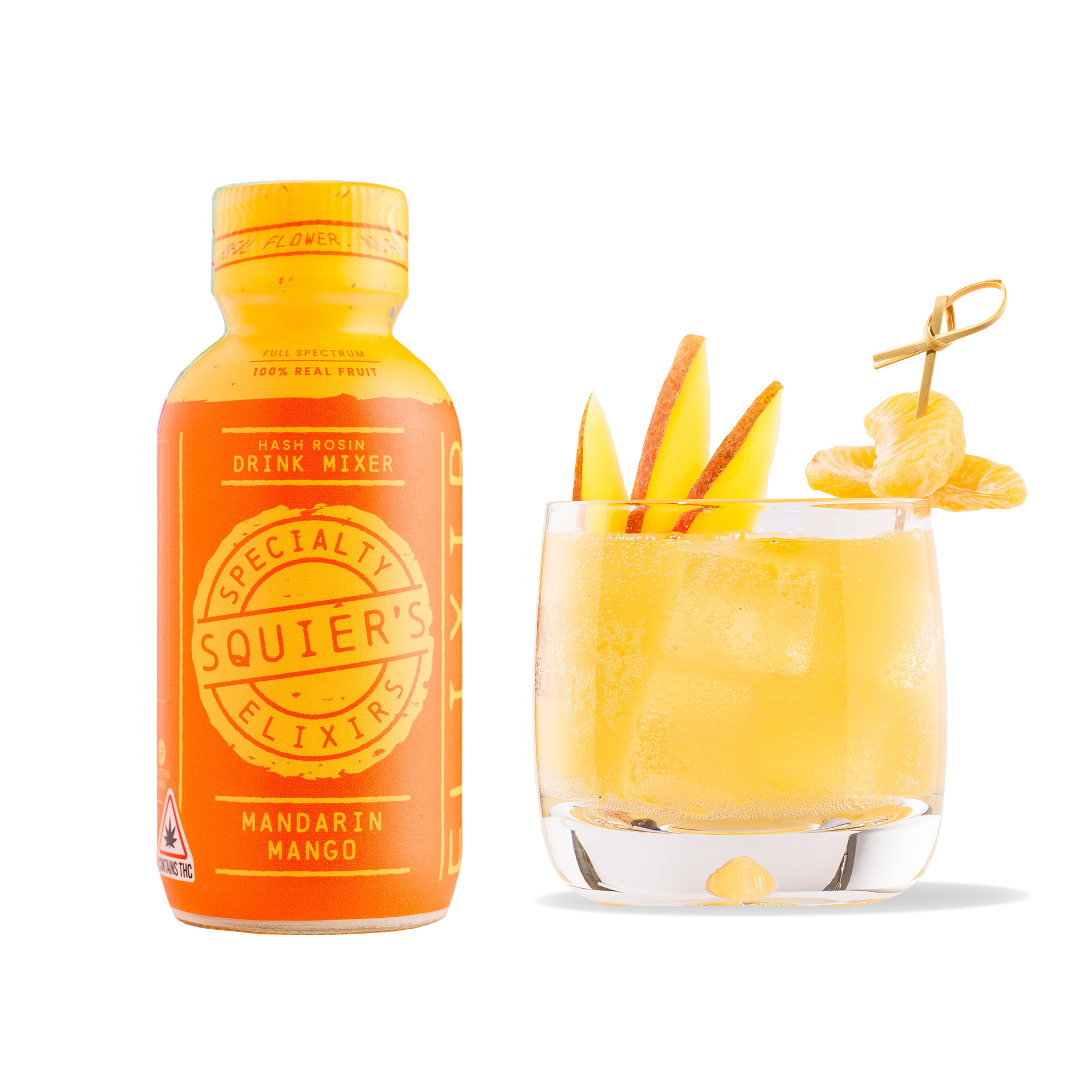 Mandarin Mango Hash Rosin Elixir