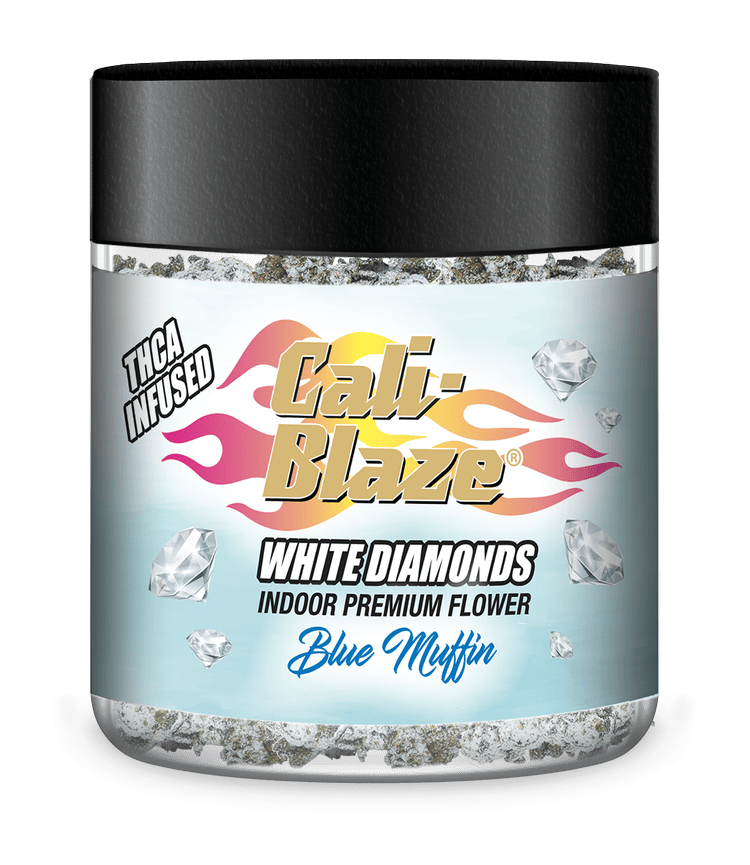 Blue Muffin | White Diamond Flower | 3.5g