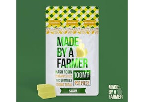 MBAF Hash Rosin Gummy 200mg - Pineapple Fizz 10pcx20mg (Vegan)
