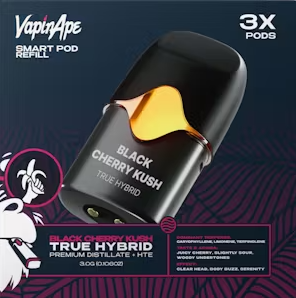 Vapin Ape Black Cherry Kush 3-pk pods w/ Battery (3.0g)