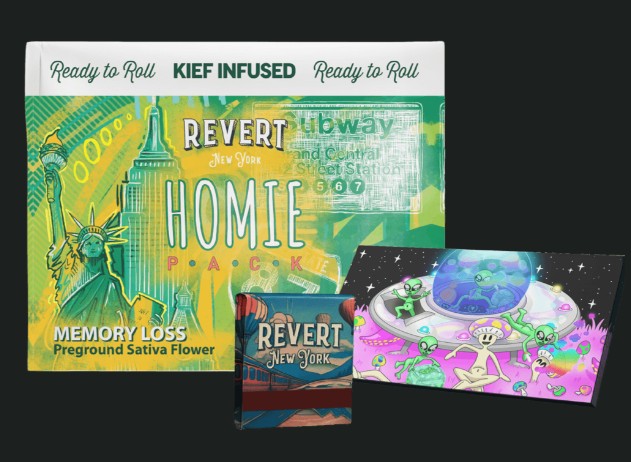 Revert Memory Loss Infused Ground Flower Homie Pack