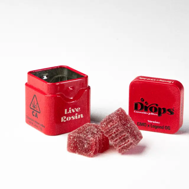 EDIBLE GUMMY - 100MG - SINGLE - INDICA - BLUEBERRY 2:20:5