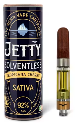 Jetty Strawberry Chelada Sativa OCal Solventless Vape Cart