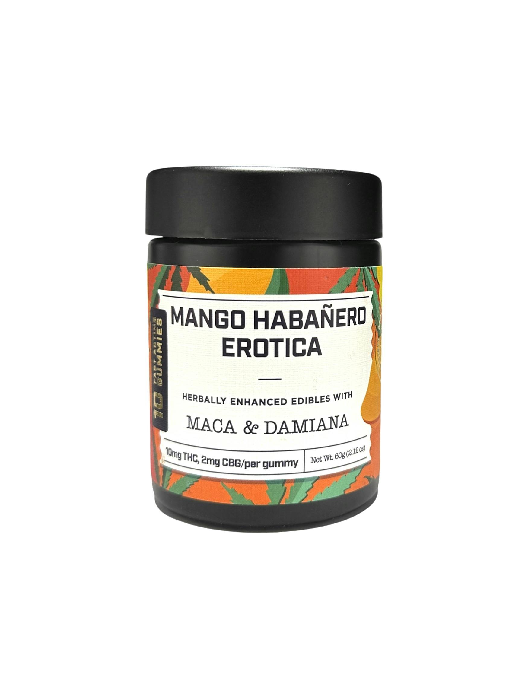 Mango Habanero Erotica 10pk Gummies