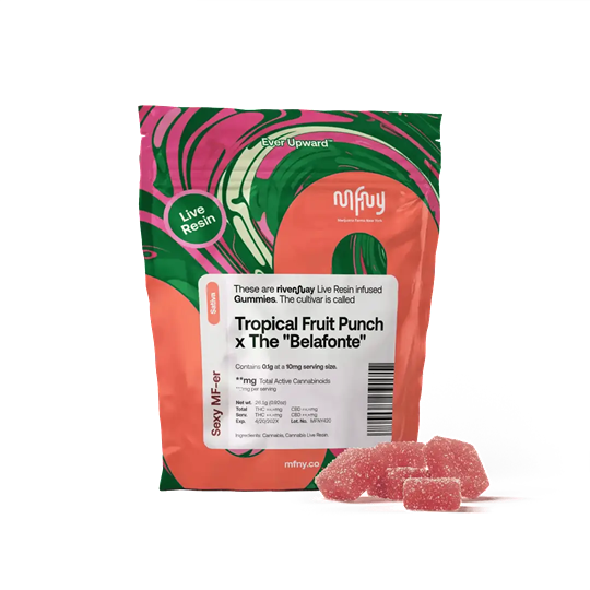 MFNY | Tropical Fruit Punch x The "Belafonte" | Live Resin Infused Gummy 10PK