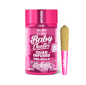 Jeeter | Gelato | Quad-Infused Baby Pre-Rolls 5PK 2.5G