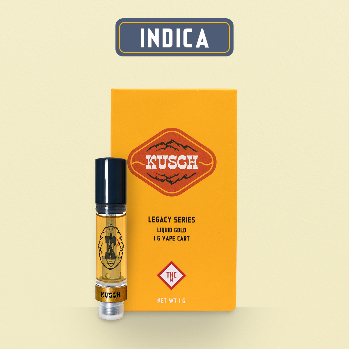 Kusch: Vape | Granddaddy Purple | Cartridge | 1g