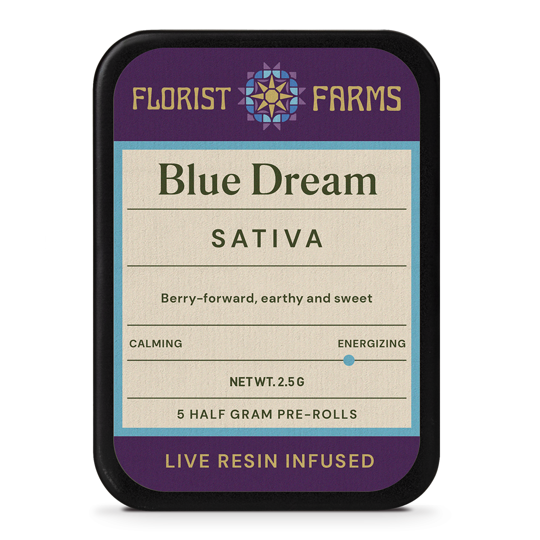 Blue Dream | 5pk | Live Resin Infused Pre-Roll