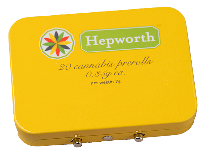Hepworth | Green Crack Kush | Pre-Roll Pack | 20 x 0.35g