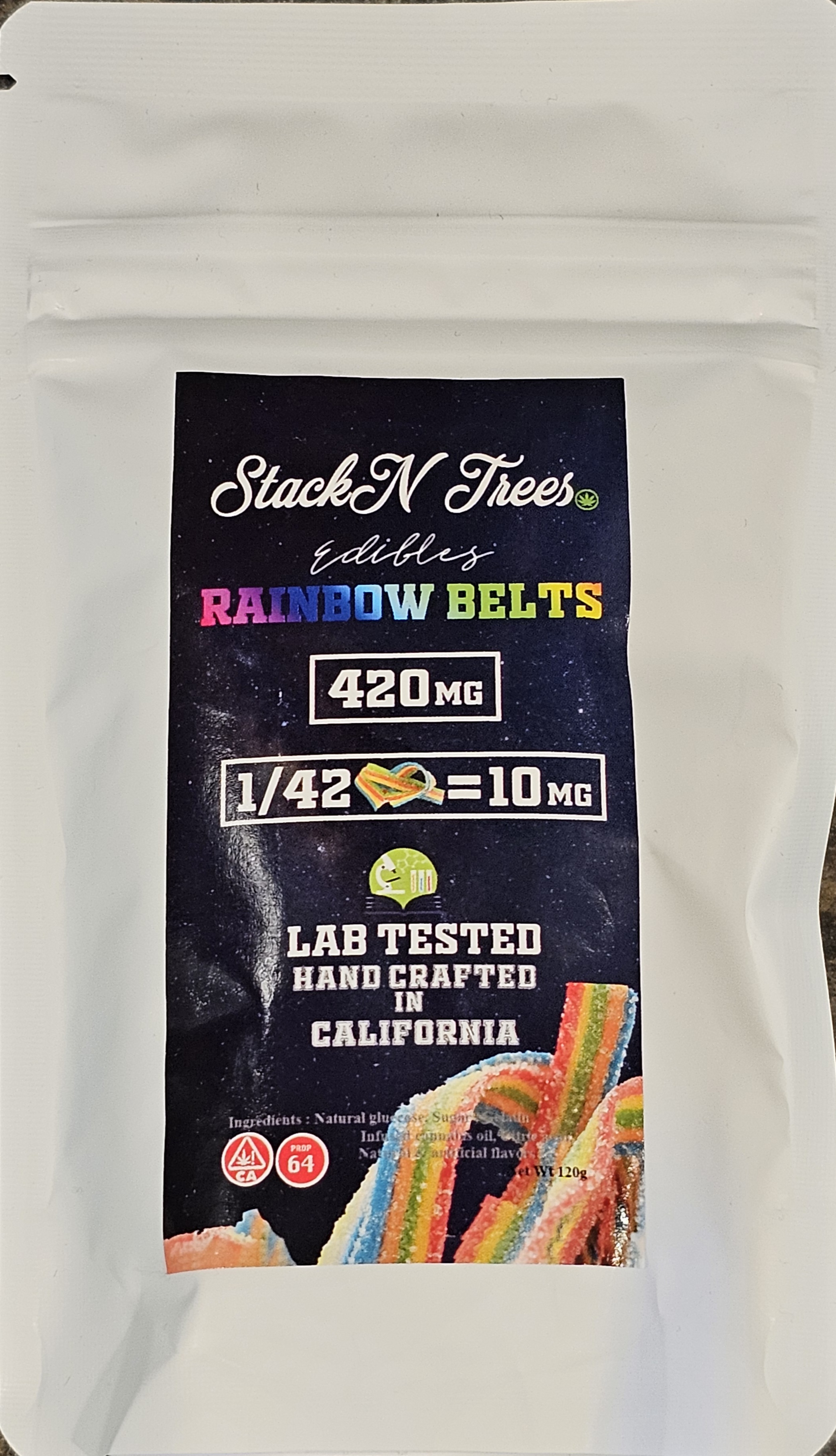 Rainbow Belts| 420 mg