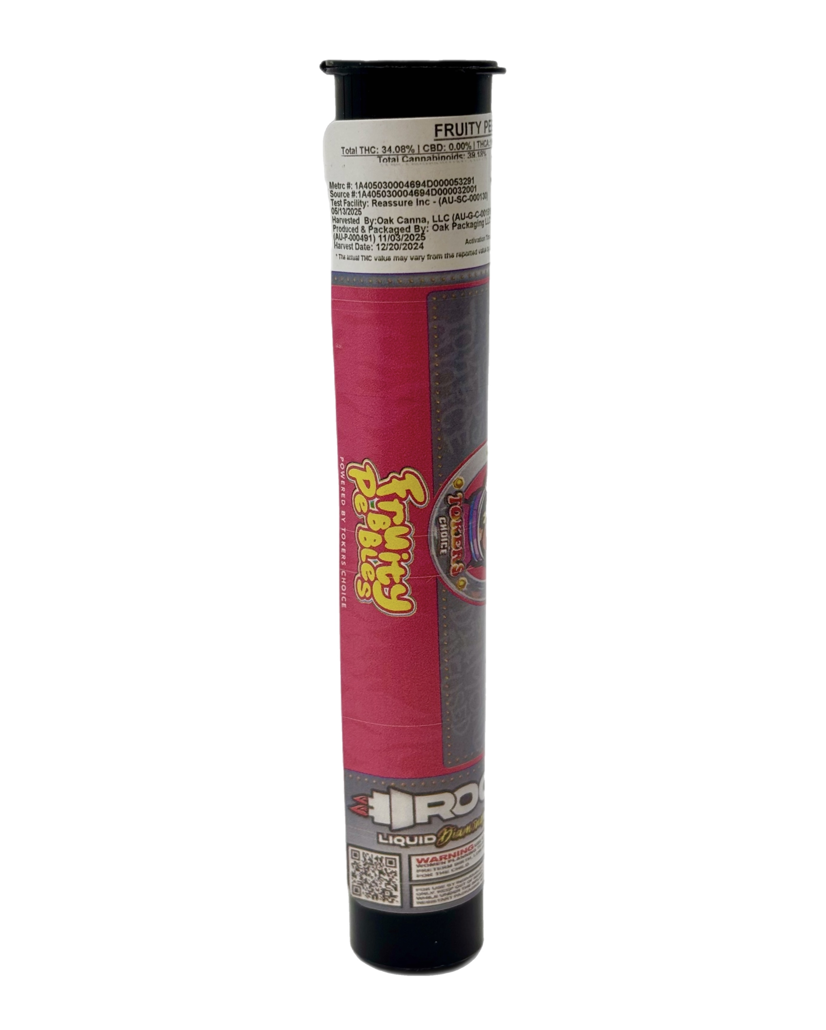 Tokers Choice - Rockets | Fruity Pebbles | Infused Pre-Roll