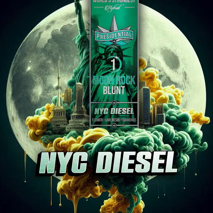 Presidential - NYC Diesel Moon Rock Blunt - 1.5g