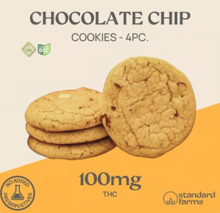 Standard Farms - Chocolate Chip Cookies 4pk