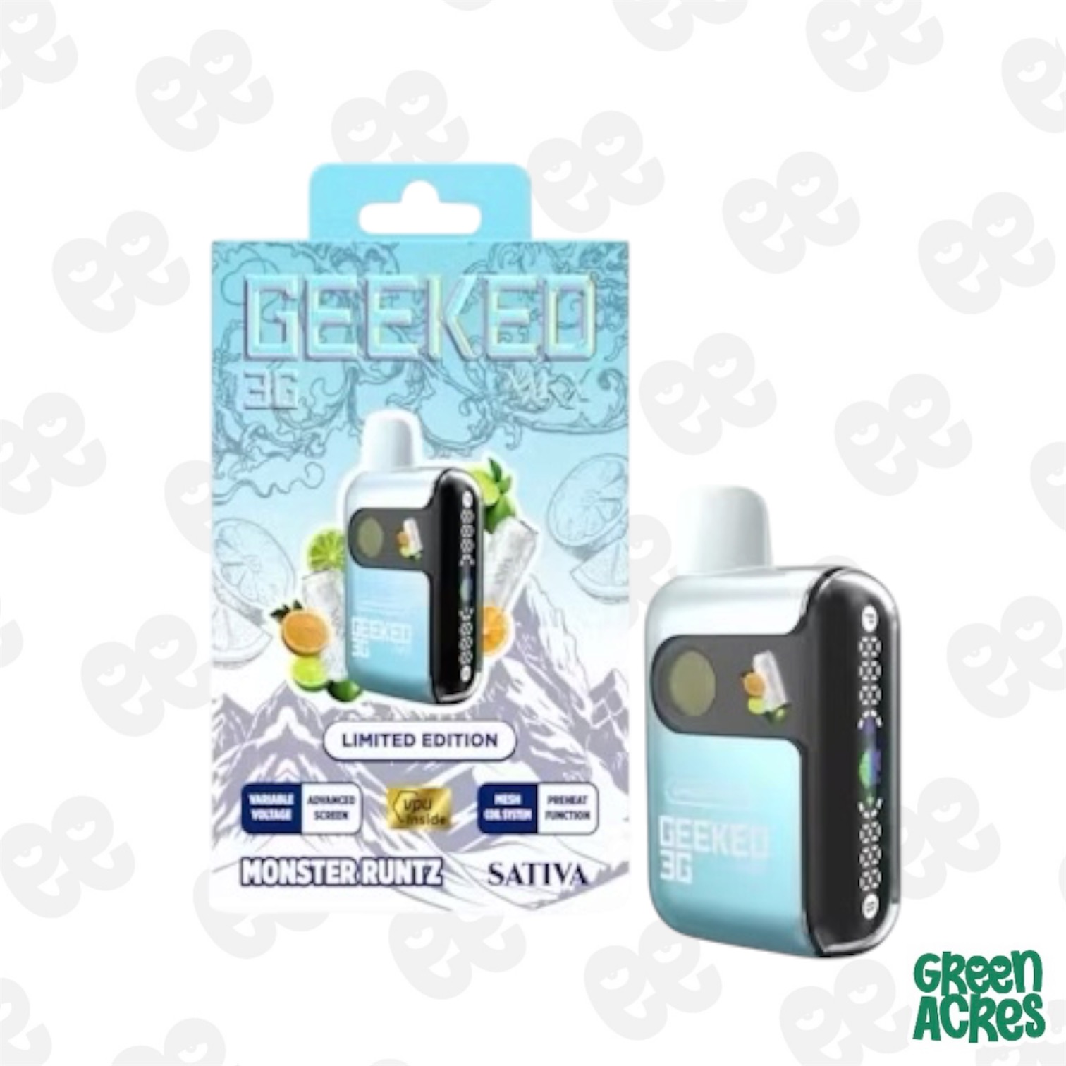 GEEKED: Monster Runtz 3G Vape Disposable