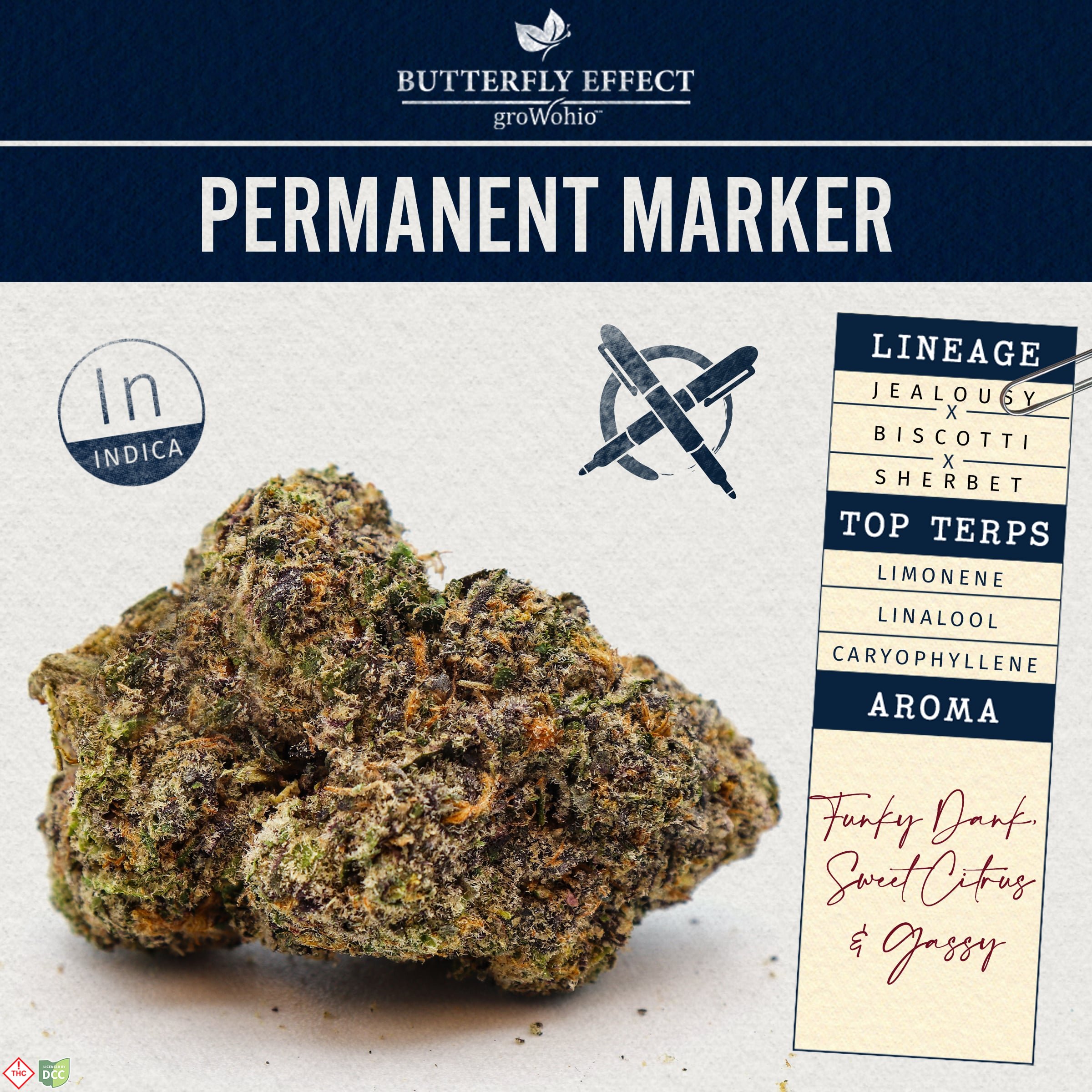 Butterfly Effect - Permanent Marker - Flower - 14.15g