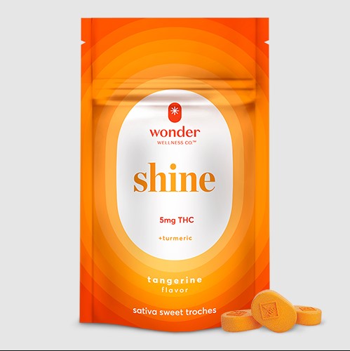 Shine Sweet Troches Tangerine | 5mg/ 20pk (100mg)