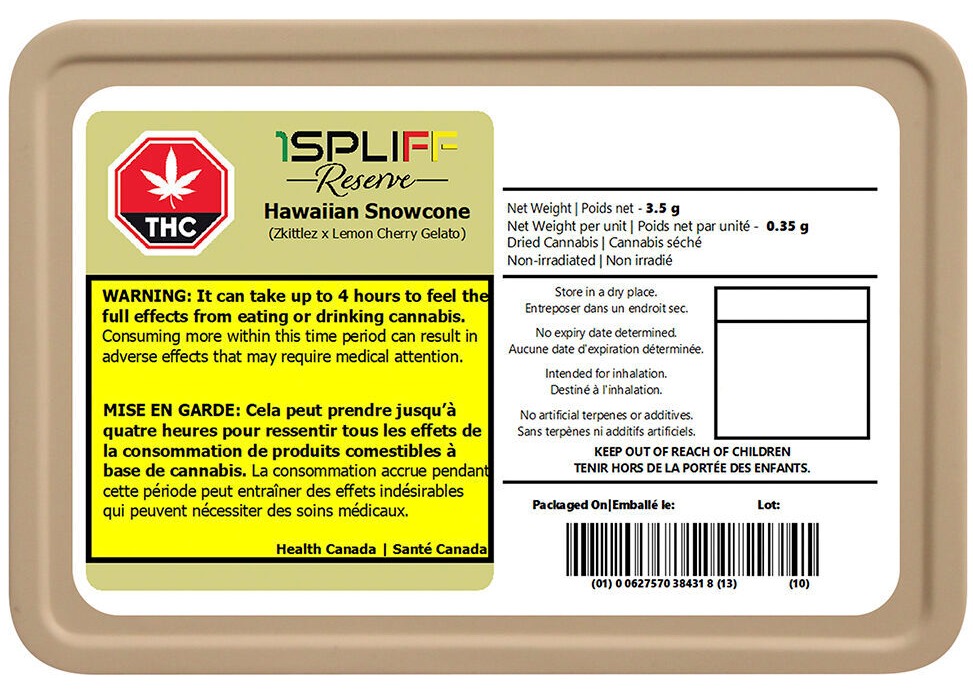 Hawaiian Snowcone Premium Glass Tip Pre-Roll I 5x0.5g
