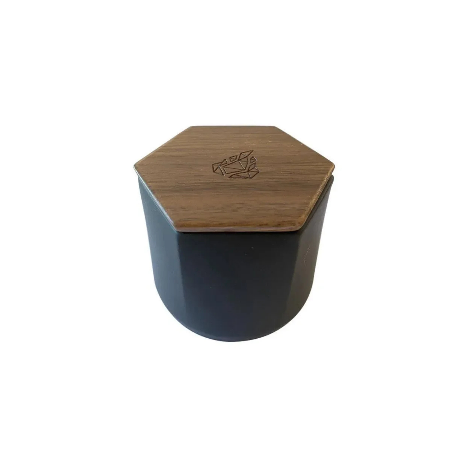 BRNT - Malua Concrete Storage Jar - Black