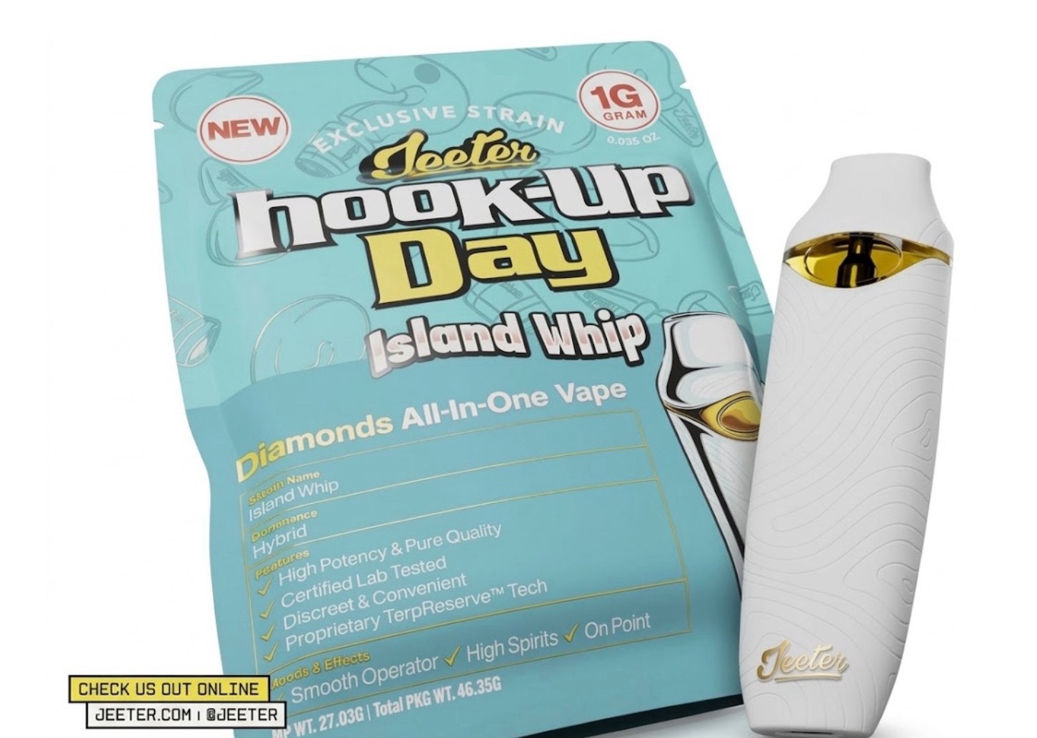 Island Whip | Liquid Diamond AIO | 1g