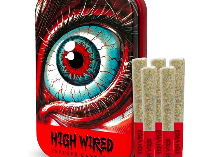 High Wired - Banana Daddy - 1.75g/5pk - Infused Pre-rolls