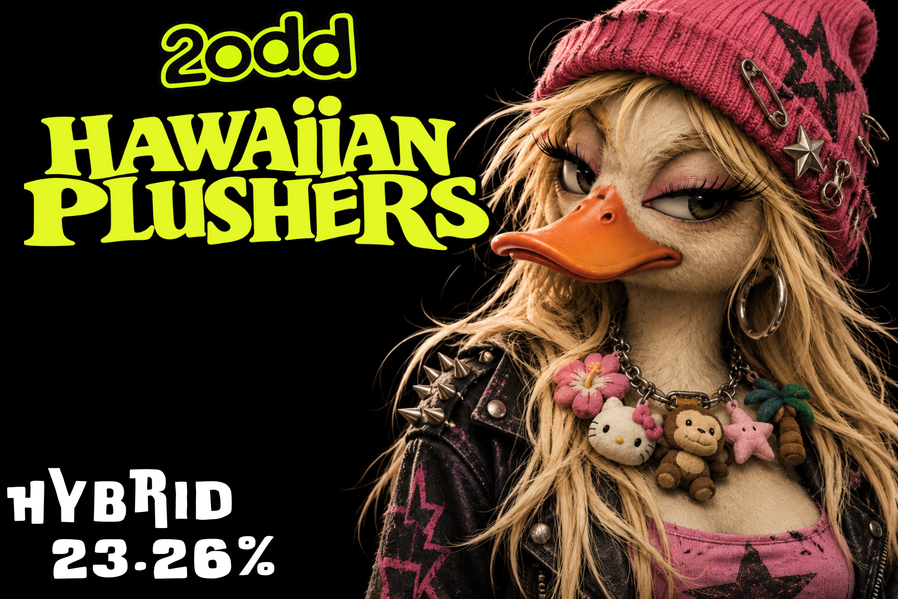 2 ODD | Hawaiian Plushers | BULK