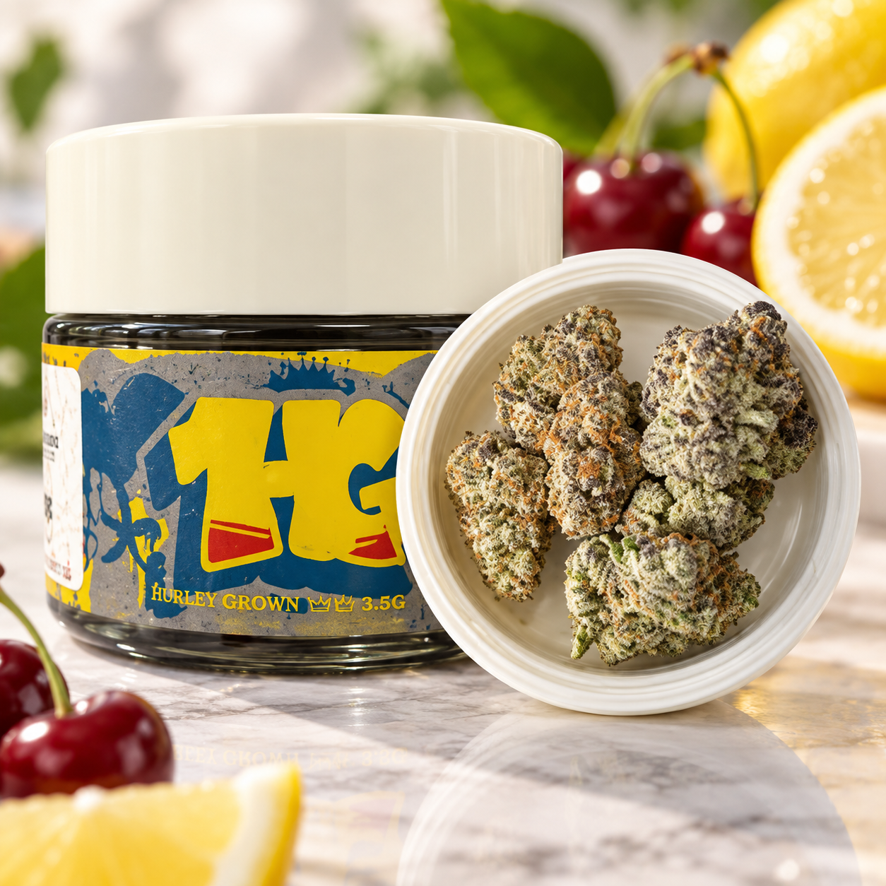 Lemon Cherry Sherbert