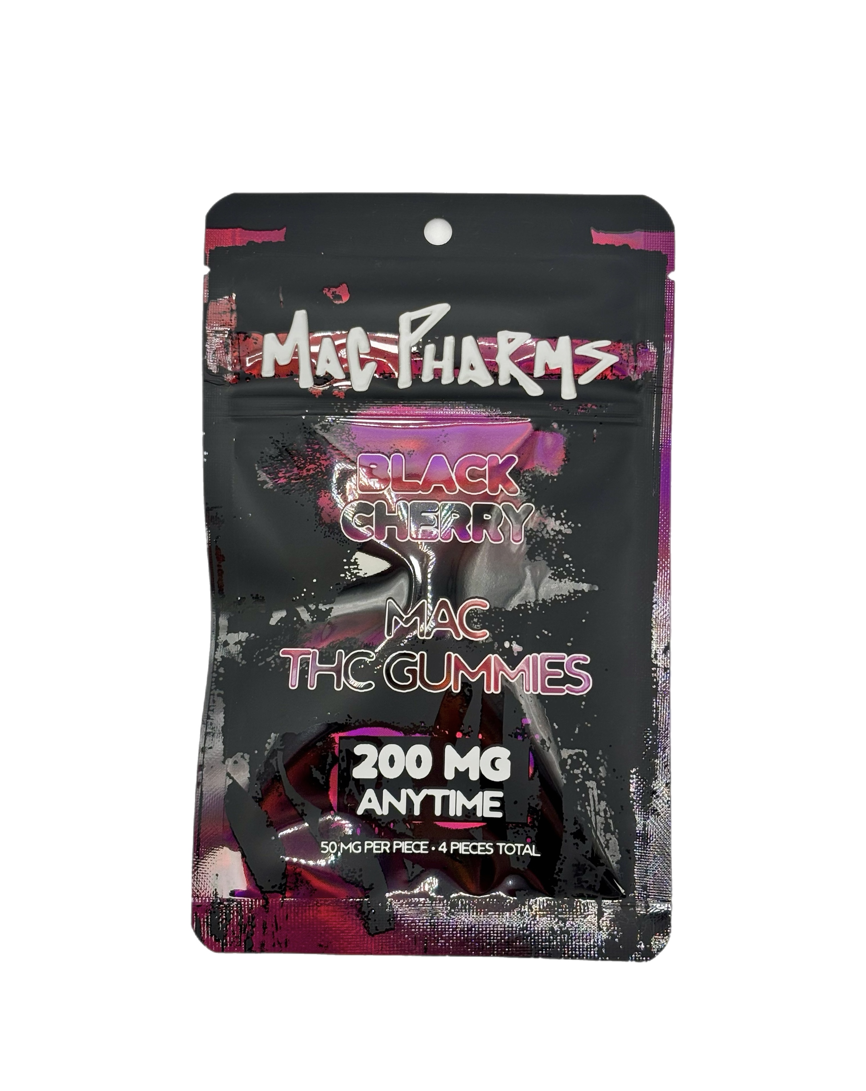 MAC PHARMS | BLACK CHERRY | GUMMIES | 200MG