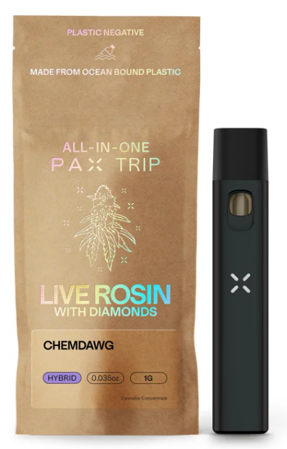 Chem Dawg All In One Live Rosin Disposable Vape Pen 1000mg