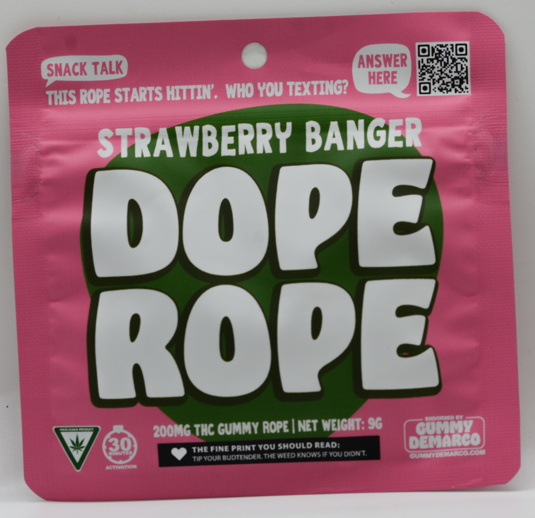 Dope Rope - Strawberry Banger - 200mg
