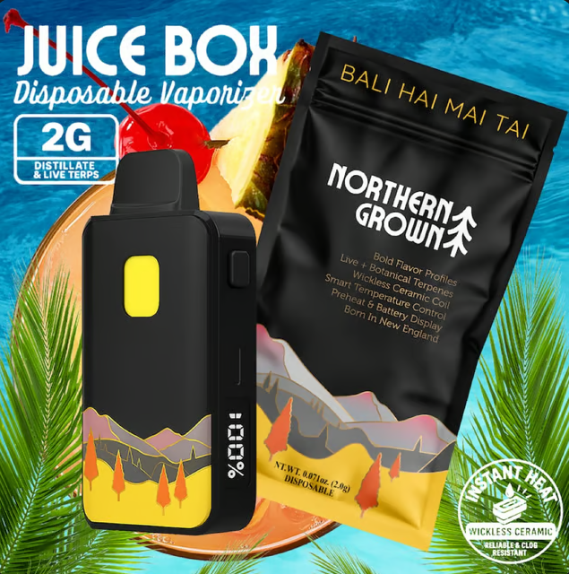 Bali Hai Mai Tai | Juice Box Disposable Vape | 2G