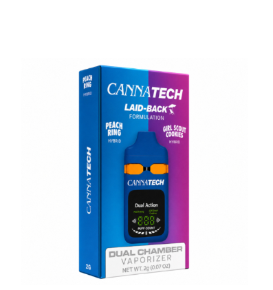 Cannatech Peach Rings x Girl Scout Cookies 2g Dual Chamber Vape