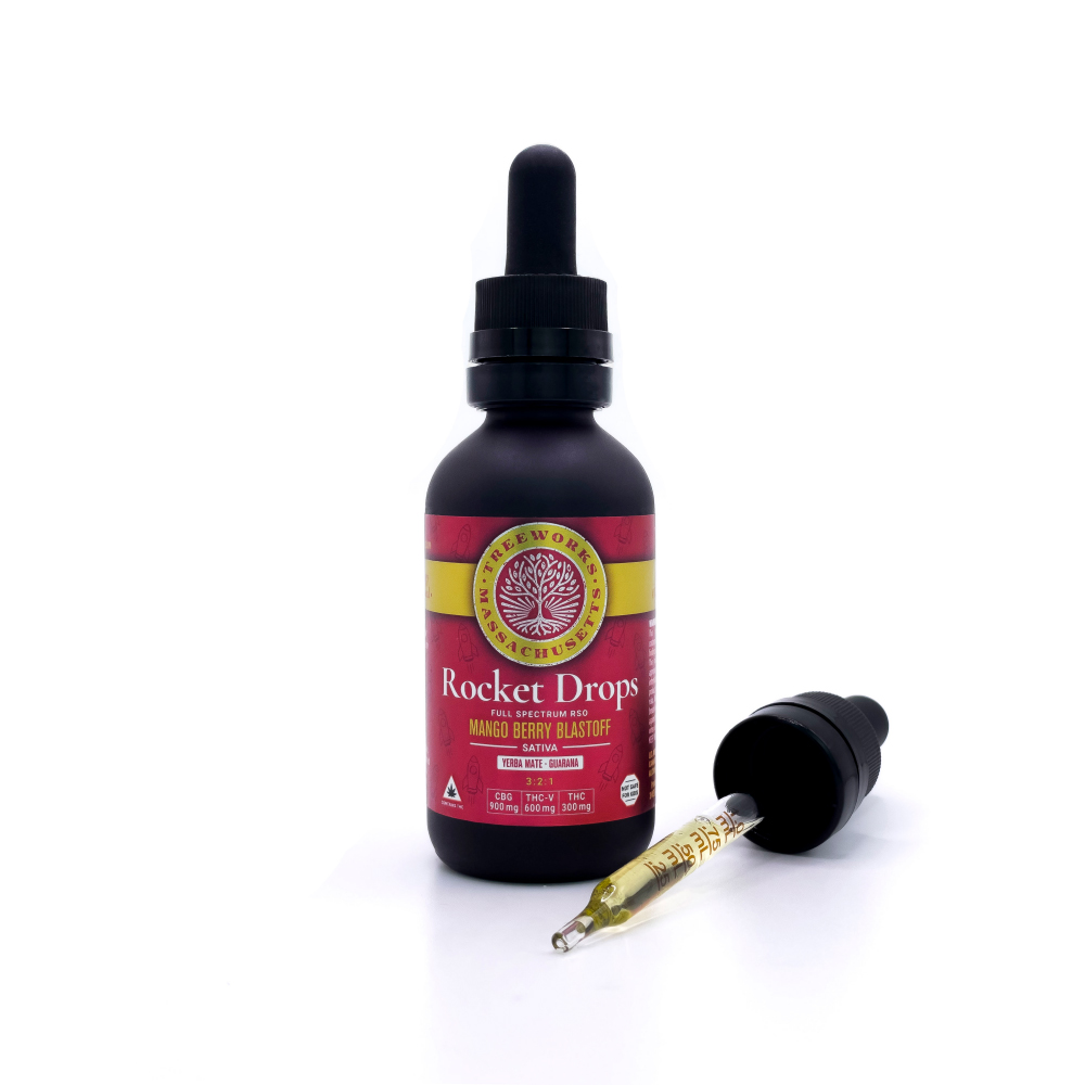 Rocket Drops | Tincture | 3:2:1 CBG : THCV : THC | 300mg