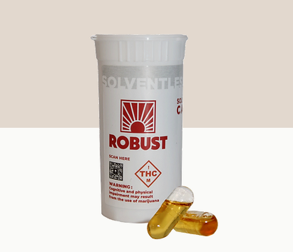 Hash Rosin Capsules | 25mg - 10pk (250mg)