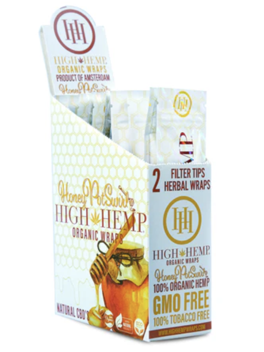 Hemp Honeypot Swirl Hemp Wraps