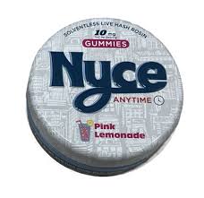 NYCE | Live Hash Rosin Gummies | Pink Lemonade | 100mg
