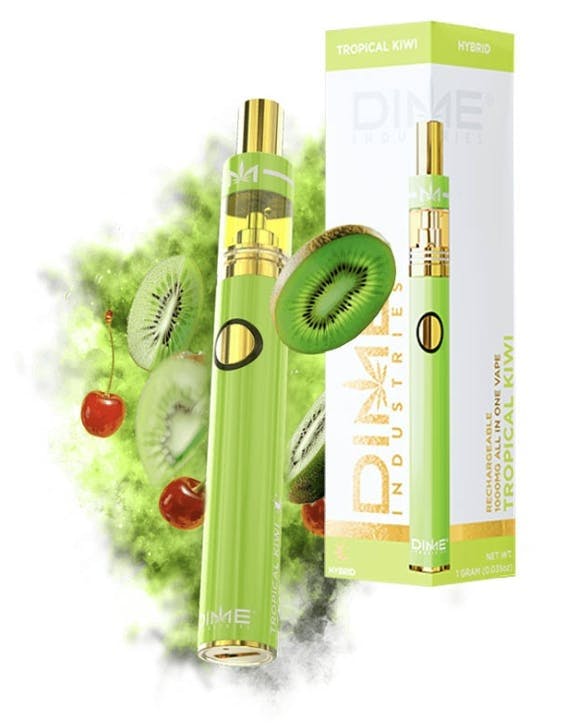 Dime Tropical Kiwi .9g Disposable Vape
