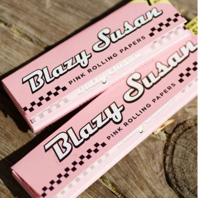 Blazy Susan Pink Papers 1 1/4 product photo