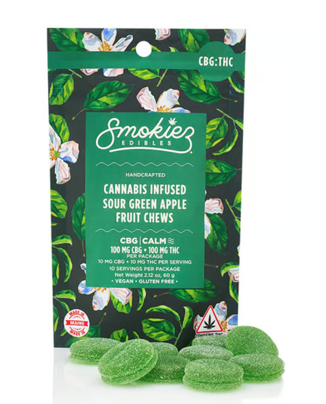 Smokiez Edibles: Sour Green Apple - /
