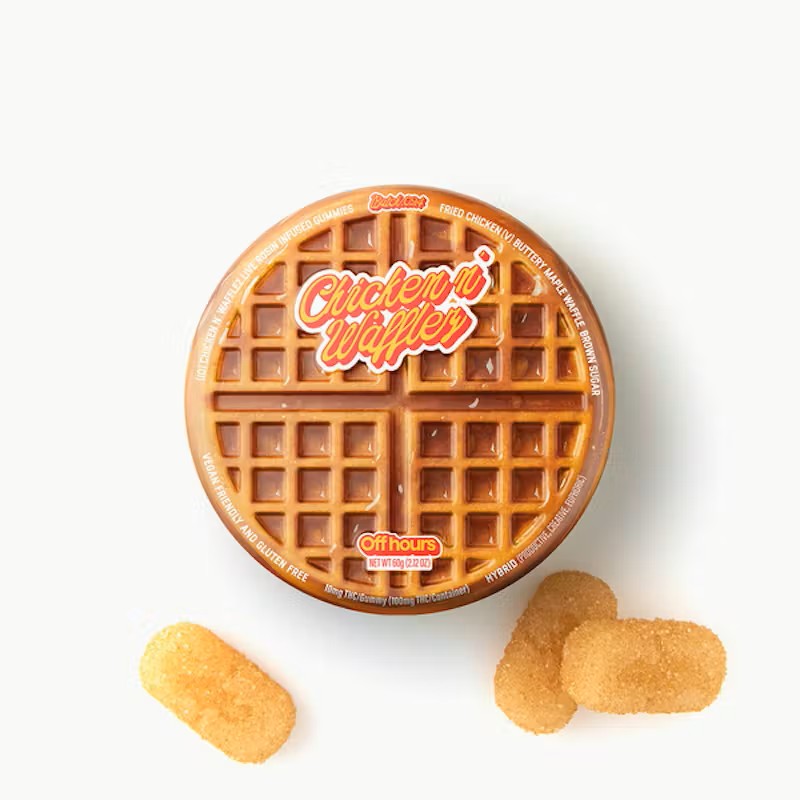 Off Hours - Batch: 024 Chicken n' Waffles Live Rosin Infused Gummies 10pk - 100mg
