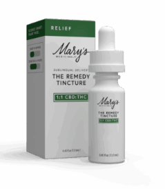 Mary's Relief Remedy 300mgCBD:300mgTHC 0.45oz